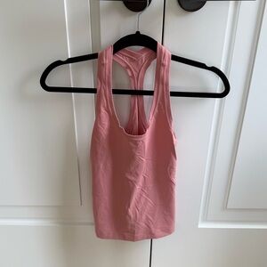 Lululemon Cropped Racerback Tank Top